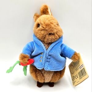 NEW Peter Rabbit with Carrot Mini Plush Frederick Warne & Co 2006